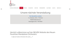 Desktop Screenshot of mandolinen.at